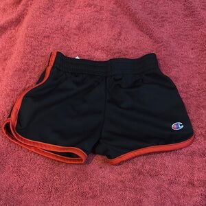 Champion Kids' Black and Red Shorts